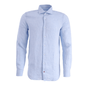 Classic blue men's shirt