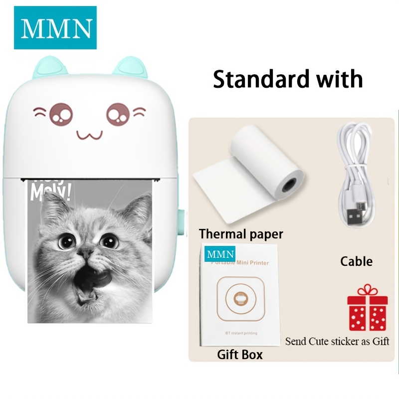 Mini Thermal Printer – Portable Wireless Pocket Bluetooth Printer for Notes, Labels, Photos & Receipts - Image 2