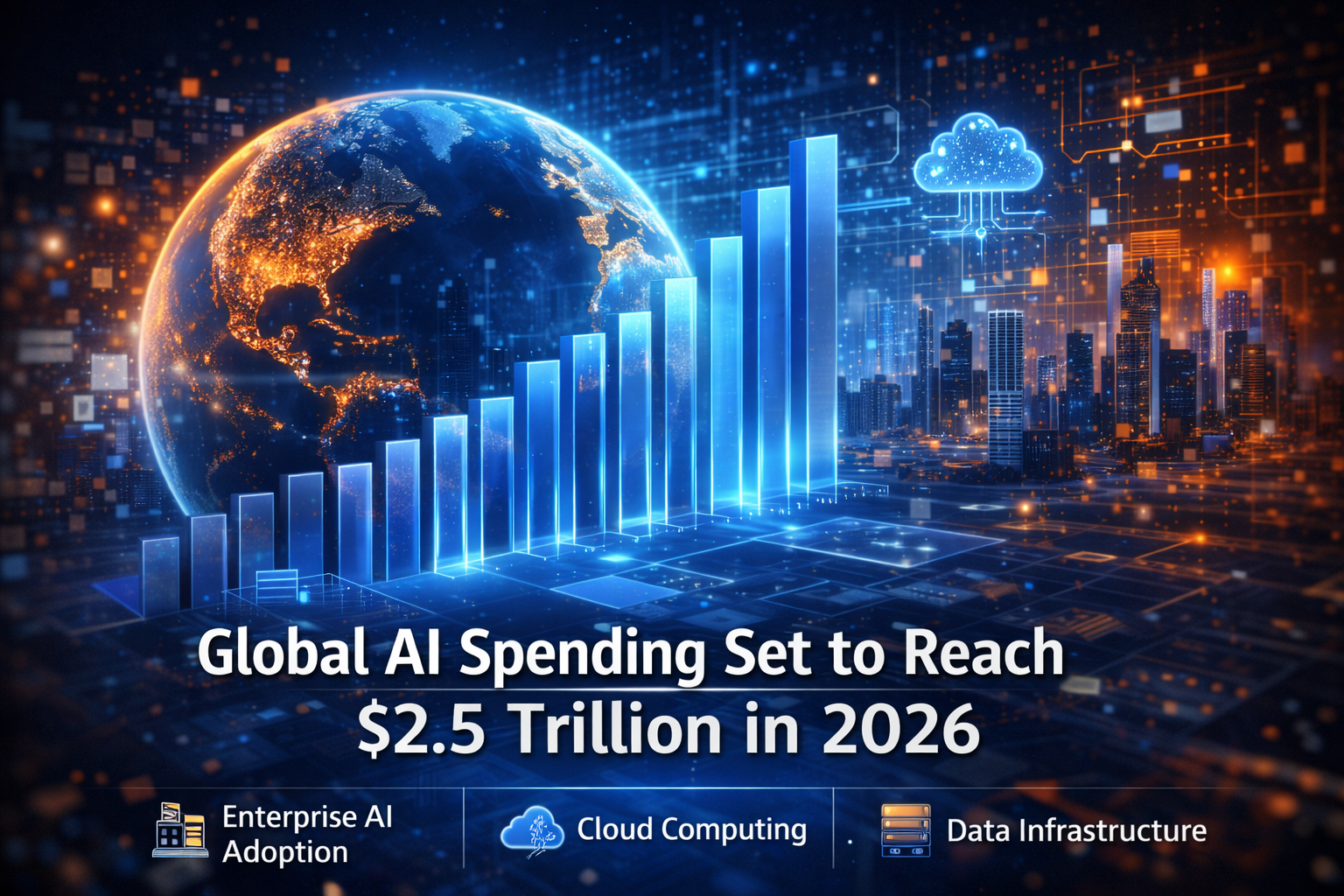 Global AI Spending Set to Reach $2.5 Trillion in 2026