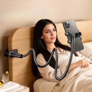 360° Rotating Adjustable Phone Holder (Desk / Bedside / Office Stand)